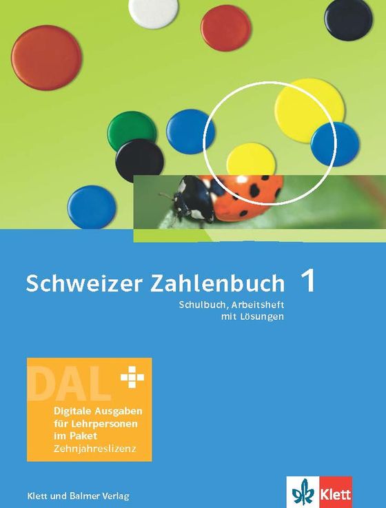 Schweizer Zahlenbuch 1, SB+AH, DAL digit. Ausgabe für LP