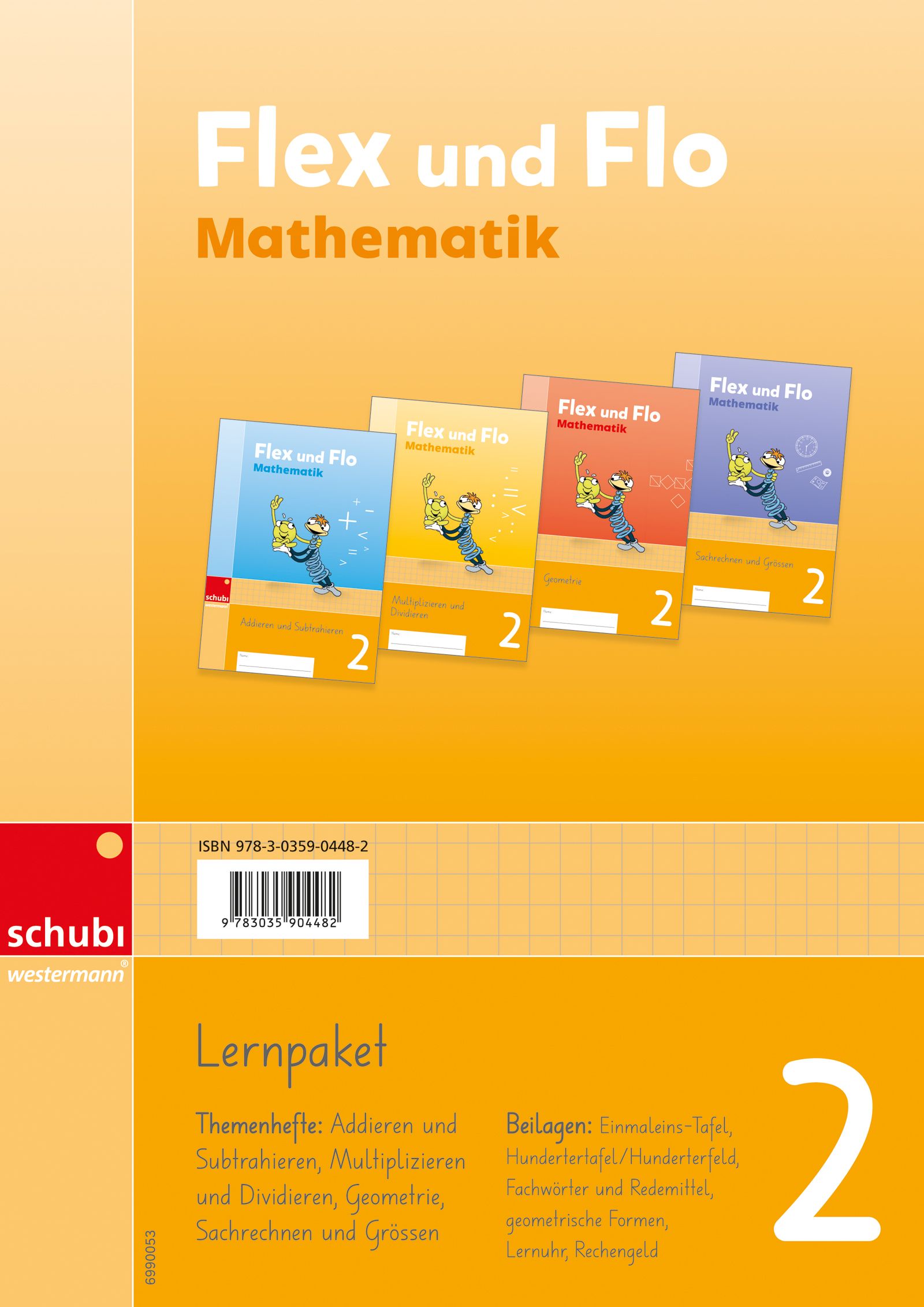 Flex und Flo Mathe Lernpaket Mathematik 2, SPEZIALBESTELLUN