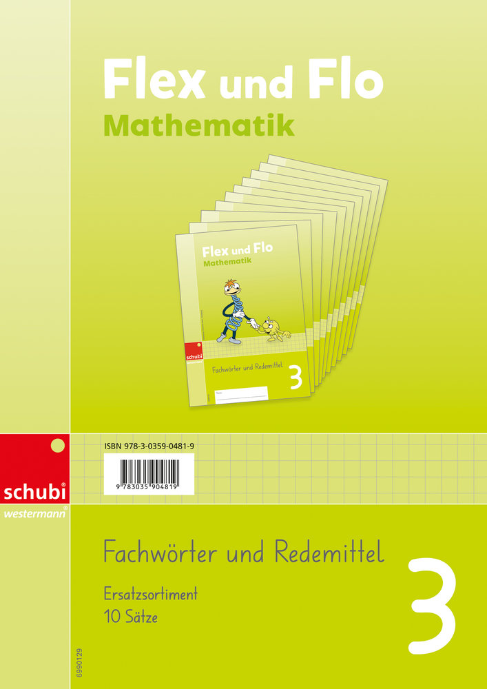 Flex und Flo Mathe 3 Nachkaufset Fachwörter und Redemittel, S