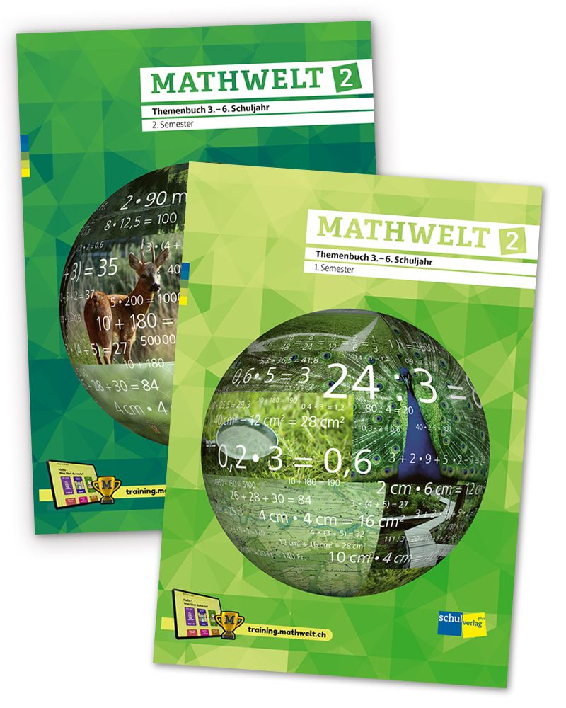 Mathwelt 2, 2 Themenbücher 