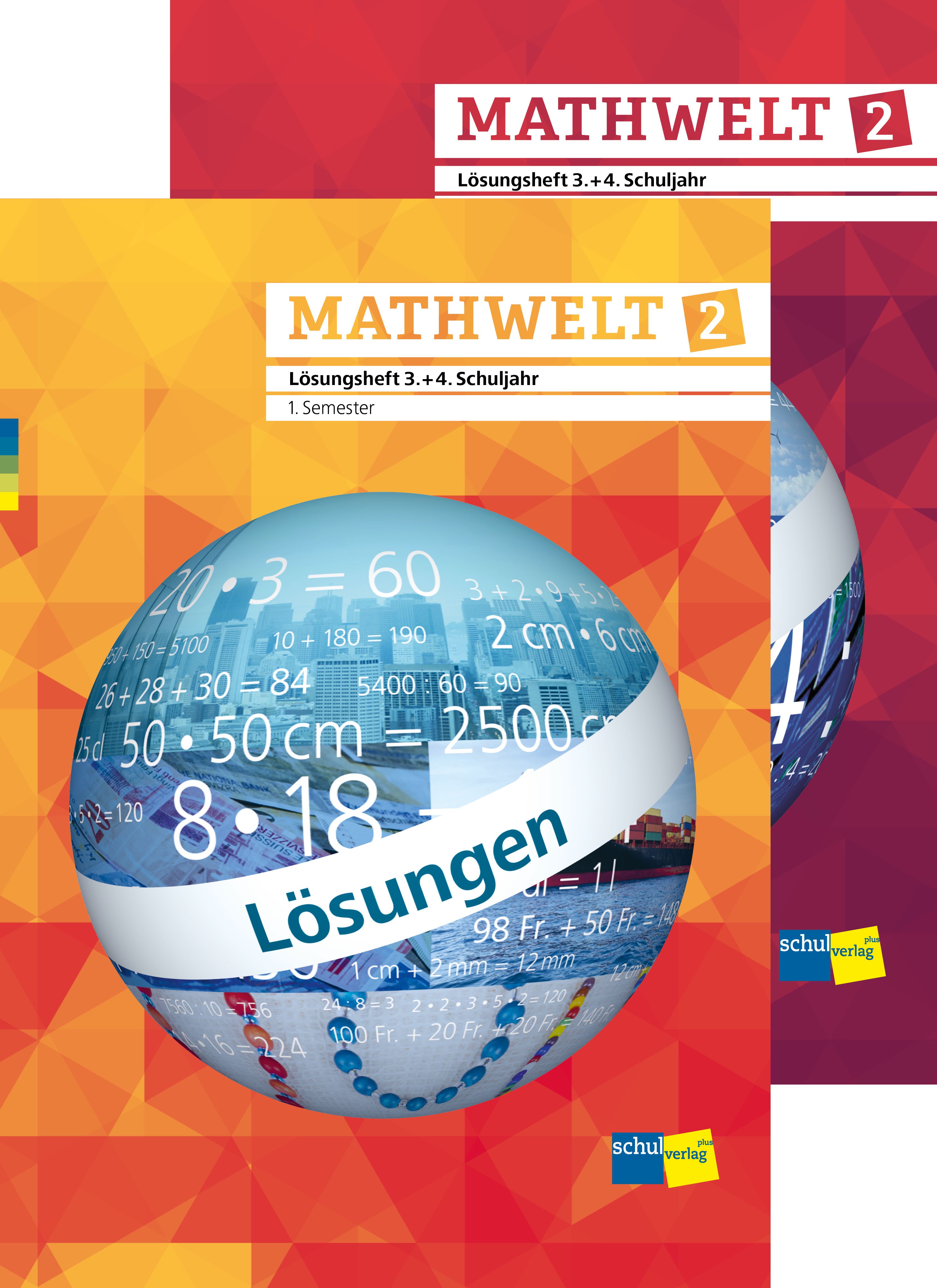 Mathwelt 2, 2 Lösungshefte 3.+4. Kl. 