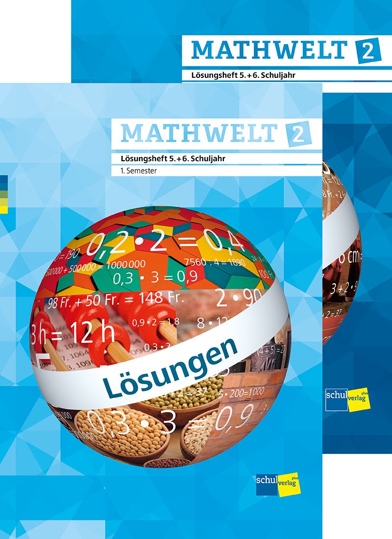 Mathwelt 2, 2 Lösungshefte 5.+6. Kl. 