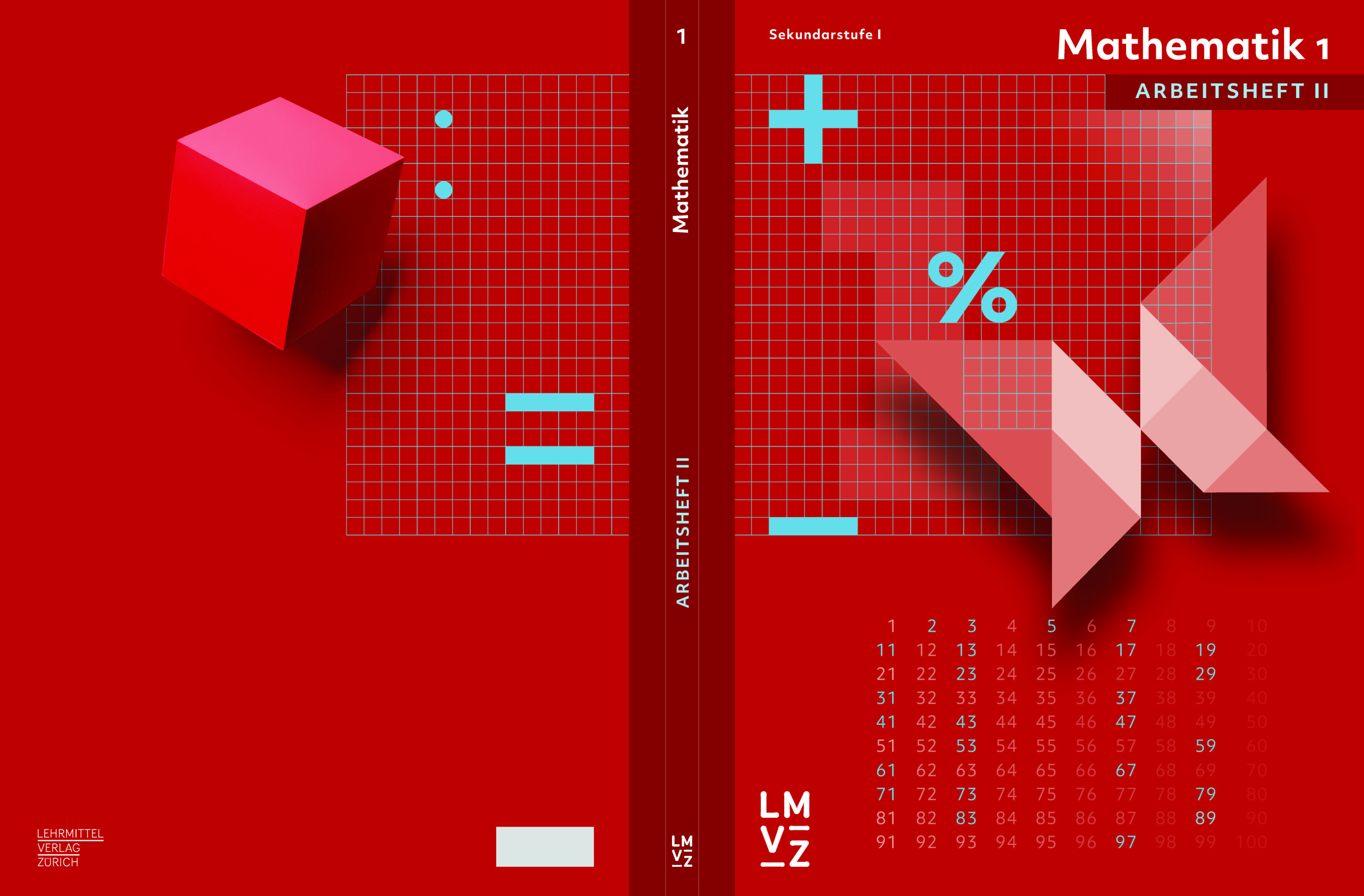 Mathematik 1 Sek I Arbeitsheft Niveau II mittel f. SchülerInnen, Ersch. Mai 2026!