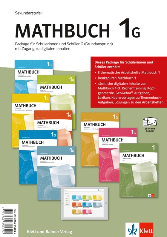 Mathbuch 1, AH Package Niveau G 