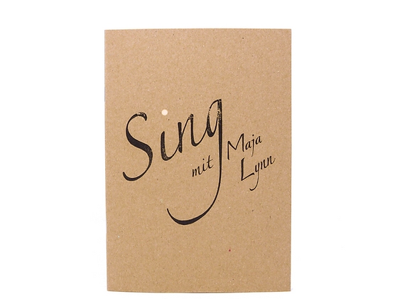 Sing m.Maja Lynn, Im 2. Quintal, Lieder- heft