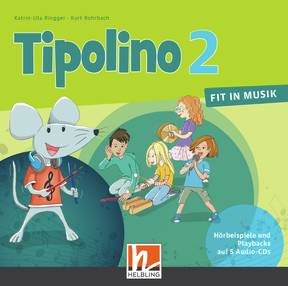 Tipolino 2, Fit in Musik 5 Audio-CD's