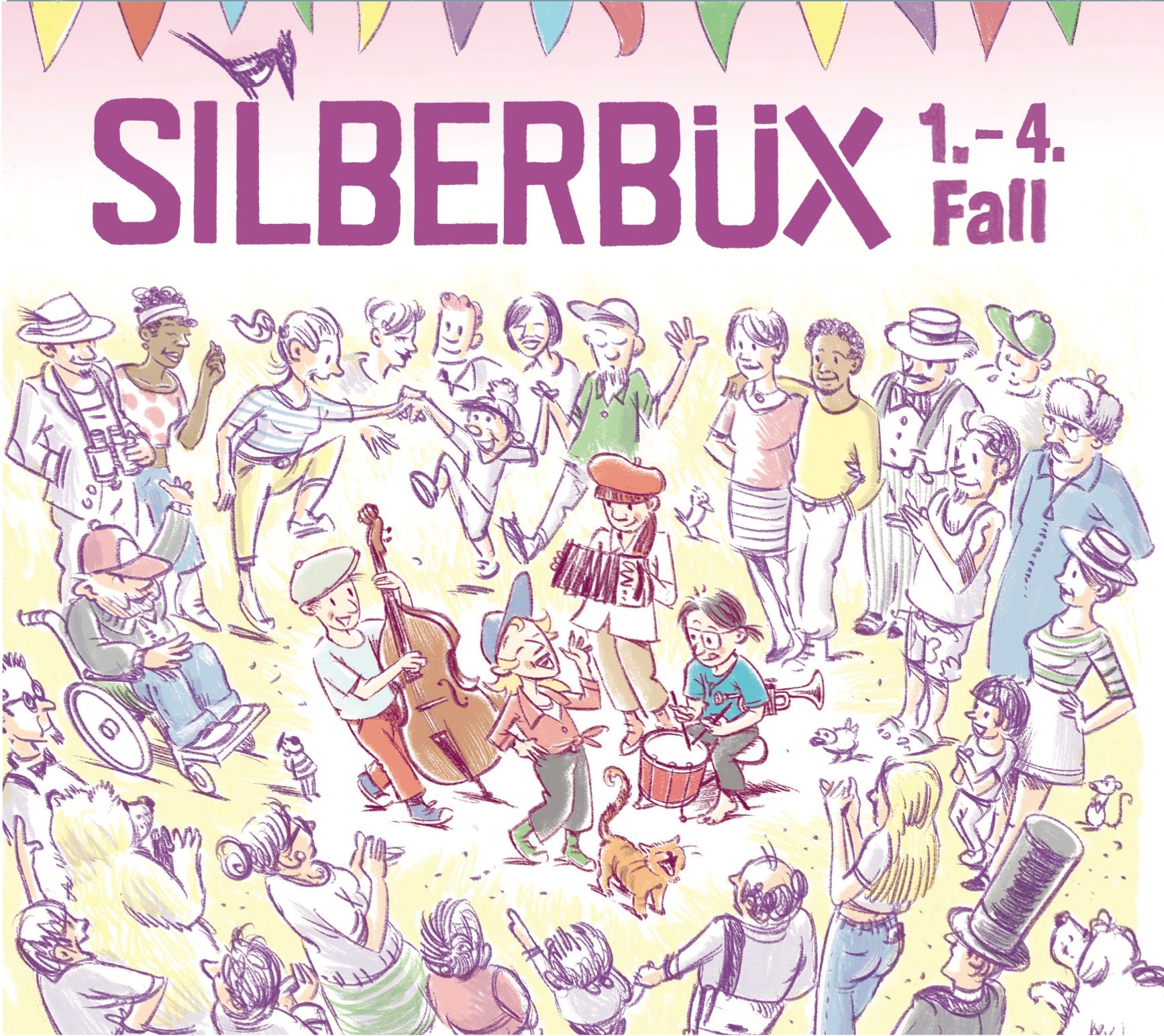 Silberbüx, CD Box 4 Fälle SPEZIALBESTELLUNG