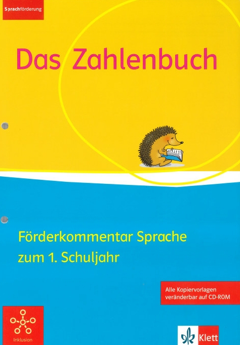 Das Zahlenbuch 1, Förderkommentar Sprache, Kopiervorlagen, CDR