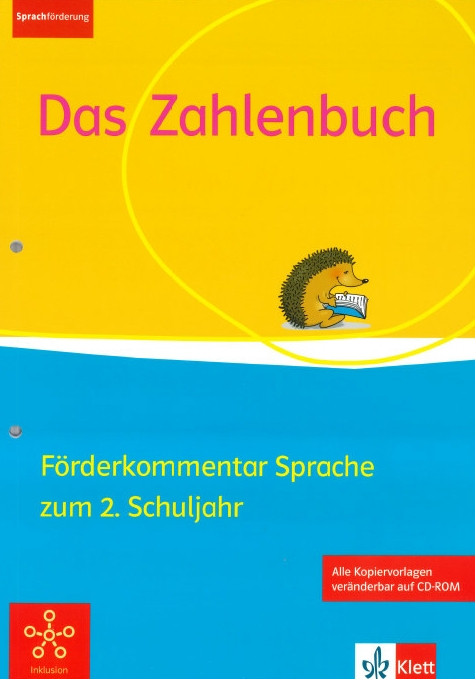 Das Zahlenbuch 2, Förderkommentar Sprache, Kopiervorlagen, CDR