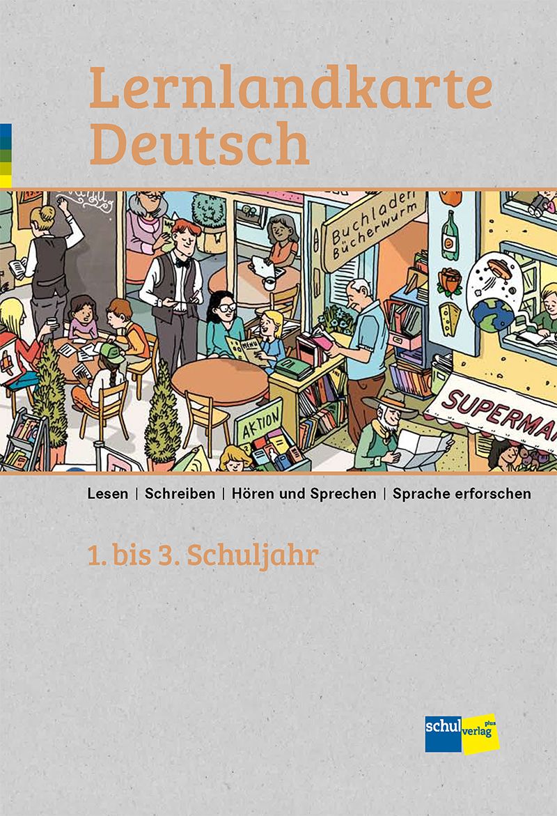 Lernlandkarte Deutsch, 1.-3. Sj. SPEZIALBESTELLUNG
