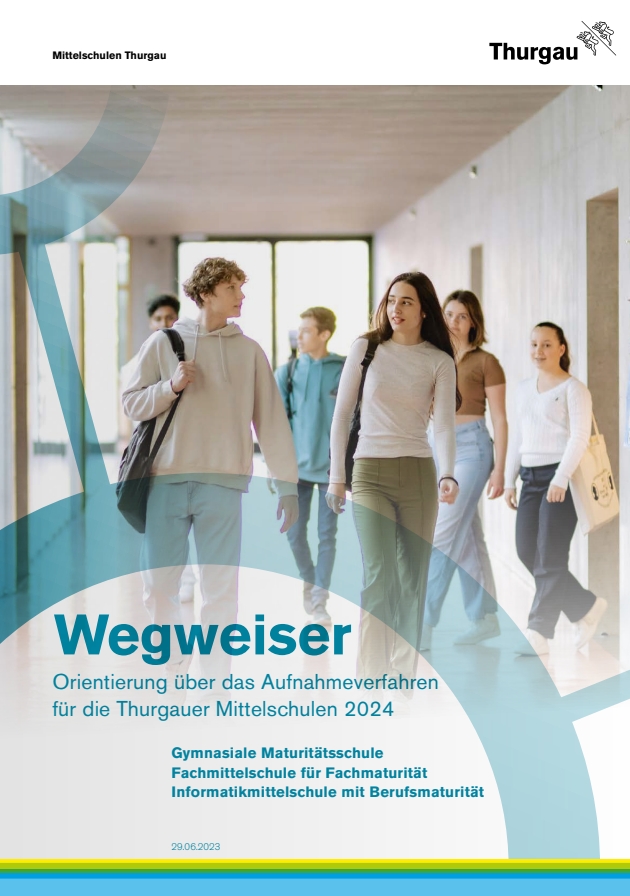 Der Weg an die Mittelschulen Broschüre unter www.amh.tg.ch